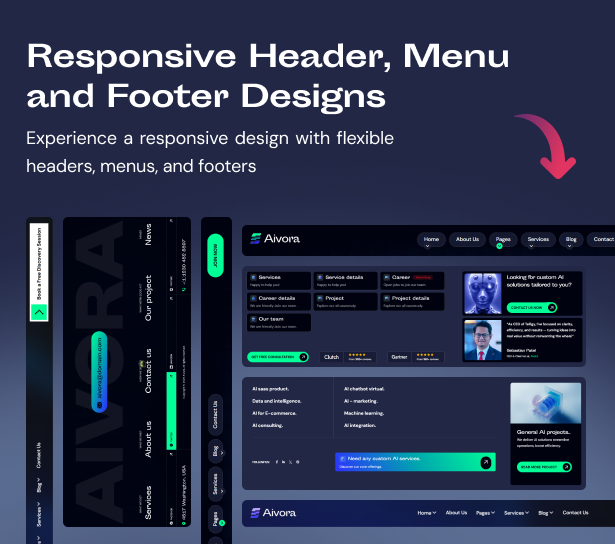 Aivora – AI Agency & Technology Asp.net Core 10 & MVC Template