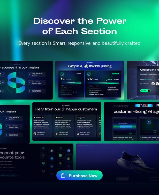 Aivora – AI Agency & Technology Asp.net Core 10 & MVC Template